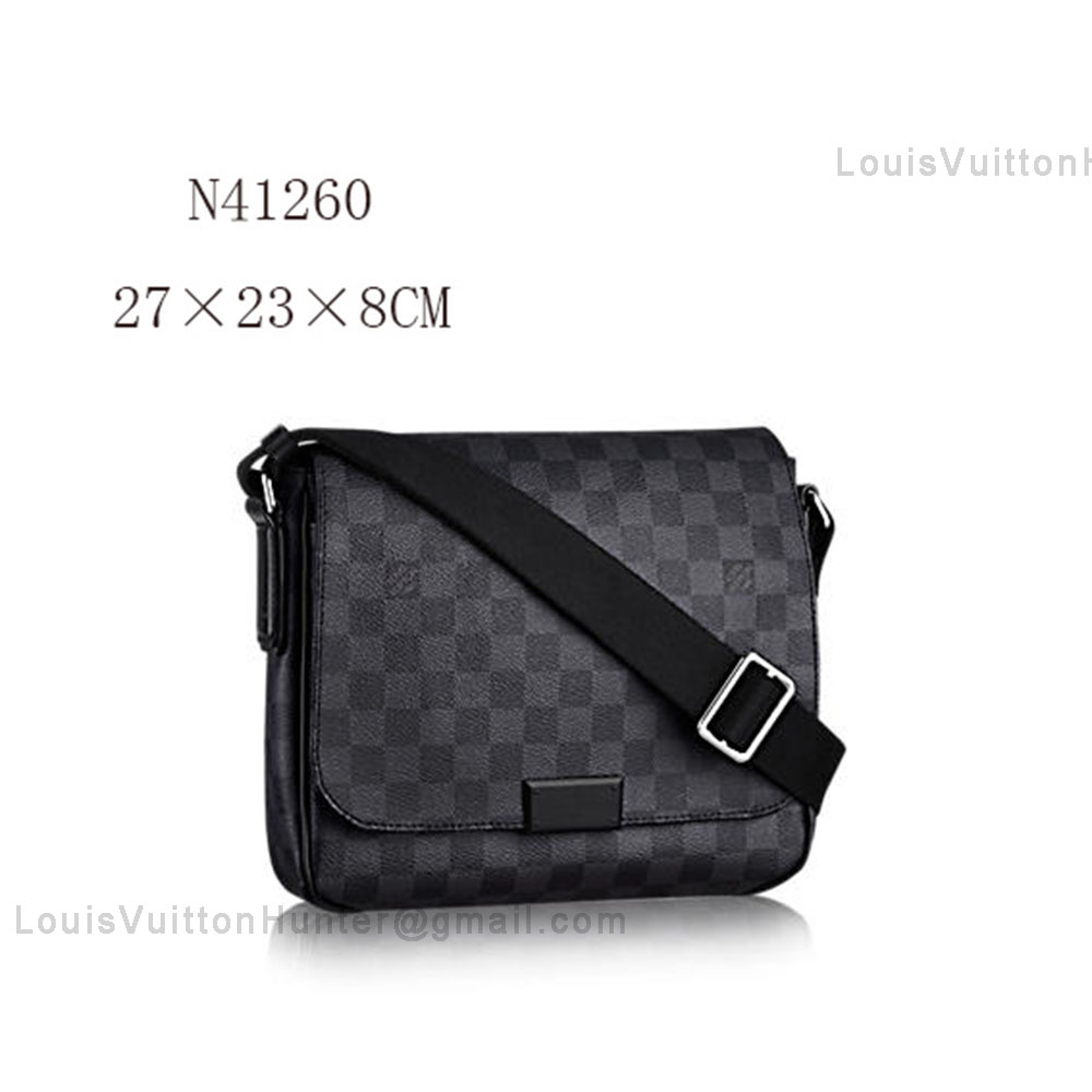 Louis Vuitton Mens Messenger Bags Distric PM N41260 Louis Vuitton Replica